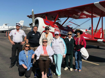 FSQ Phoenix group trip to Ageless Aviation Dreams