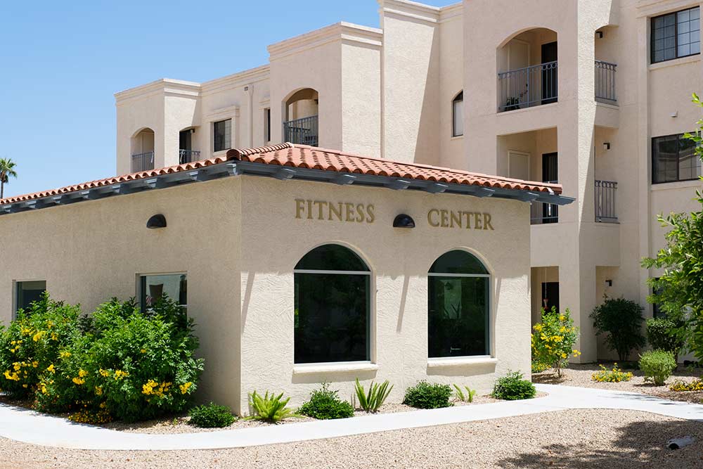 Photo of Fitness Center for seniors at Fellowship Square Phoenix