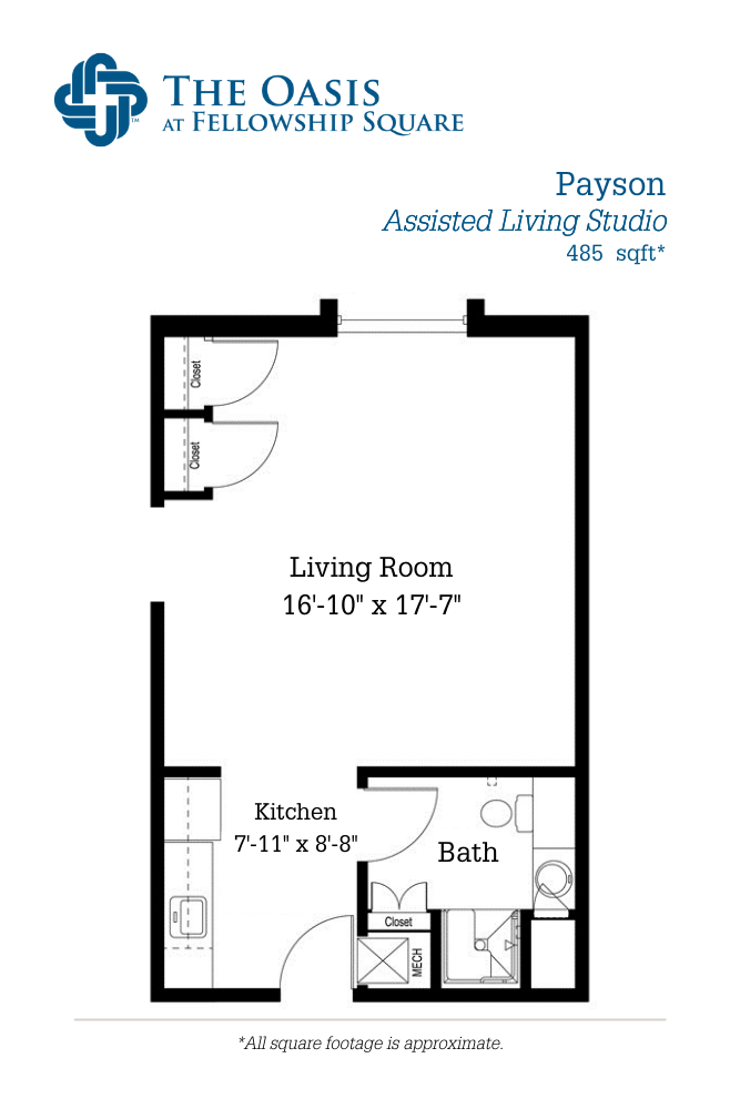Photo of Assisted Living Studio floor plan in Surprise