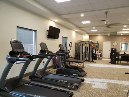 New Senior Fitness Center - Treadmills