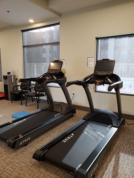New Senior Fitness Center-Treadmills