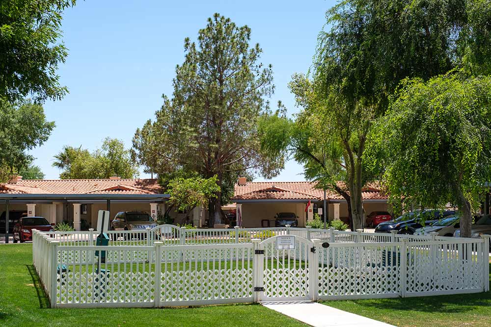 Photo of dog park at Fellowship Square Phoenix