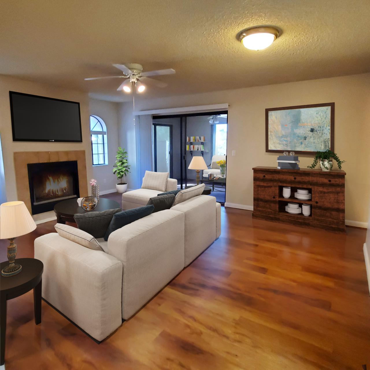 Photo of Living Room in senior living Garden Home D