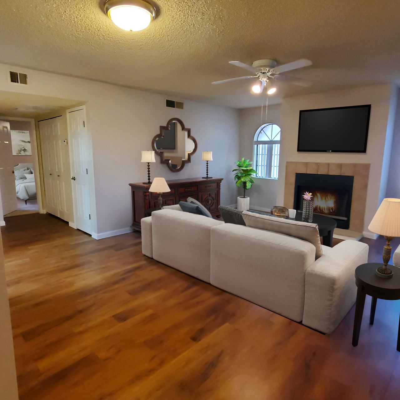 Photo of Living Room in senior living Garden Home D