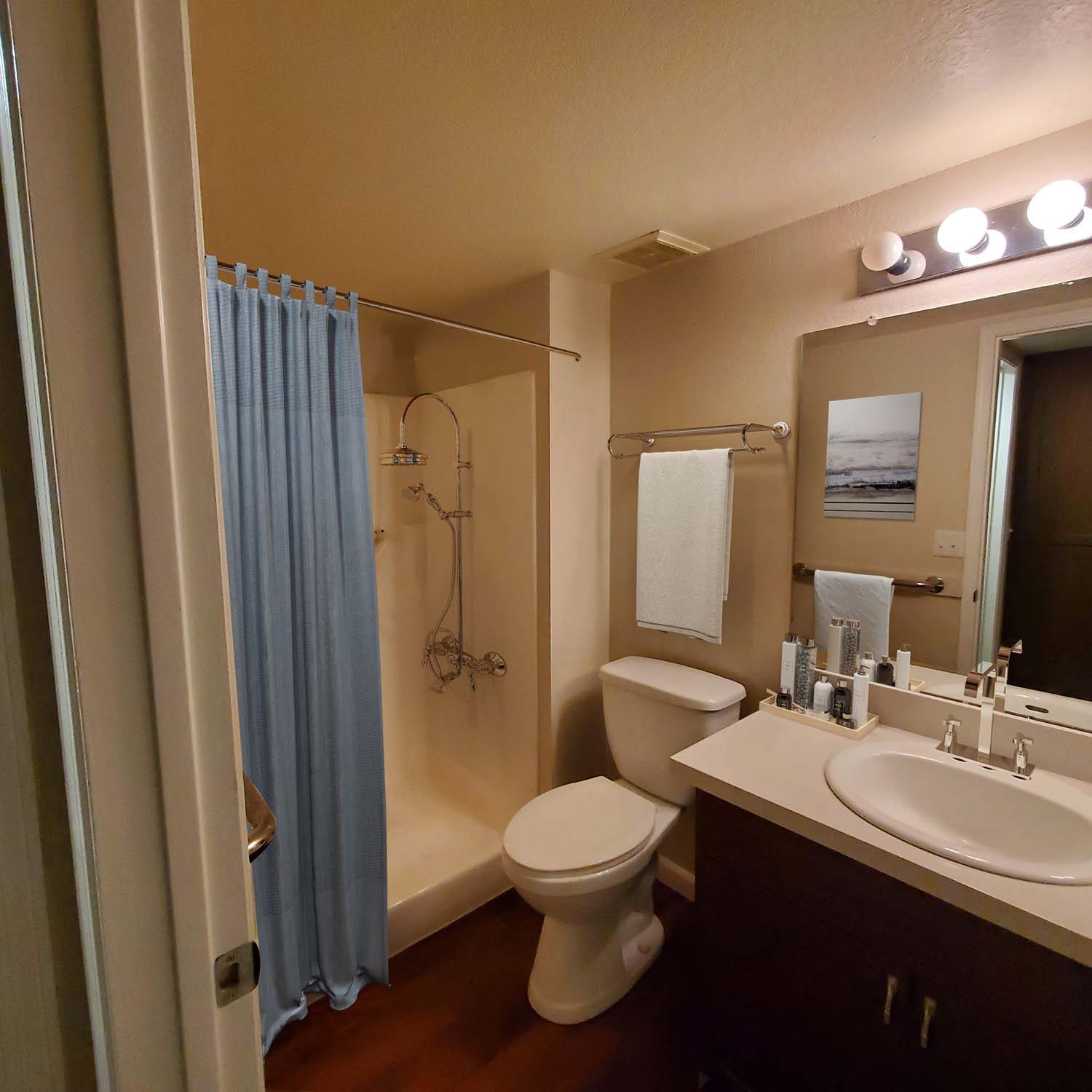 Photo of master bathroom in senior living Garden Home D