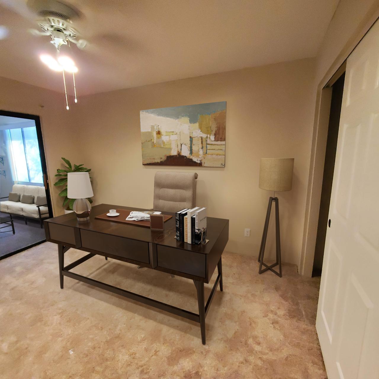 Photo of 2nd bedroom or office in senior living Garden Home D