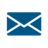 Blue email icon click to email