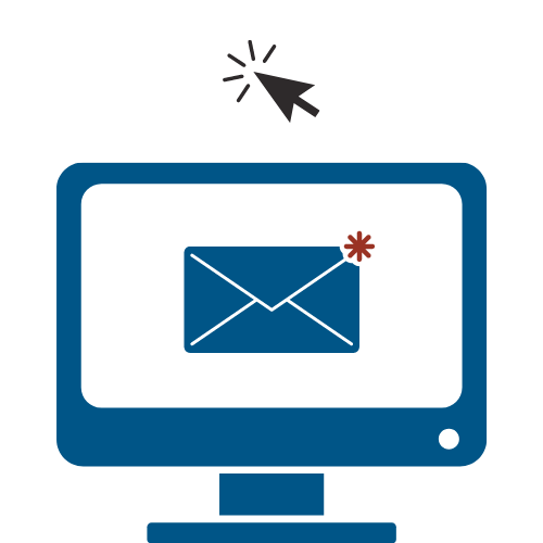 E-news subscribe icon
