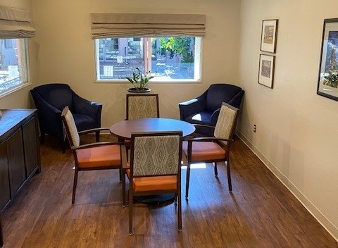 Family meeting room at Christian Care Skilled Nursing in Phoenix