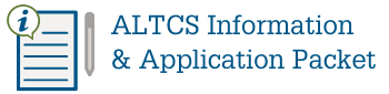 icon click to download ALTCS Information and Application packet