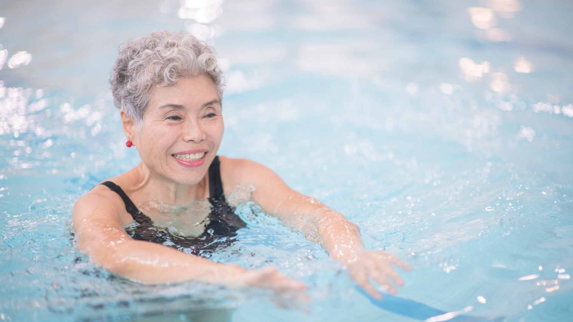 Dive in — water exercises to keep seniors cool and fit all summer long