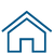 Decorative icon of house