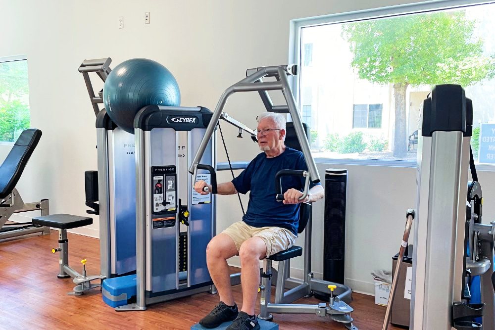 Senior Exercise At Fellowship Square Phoenix