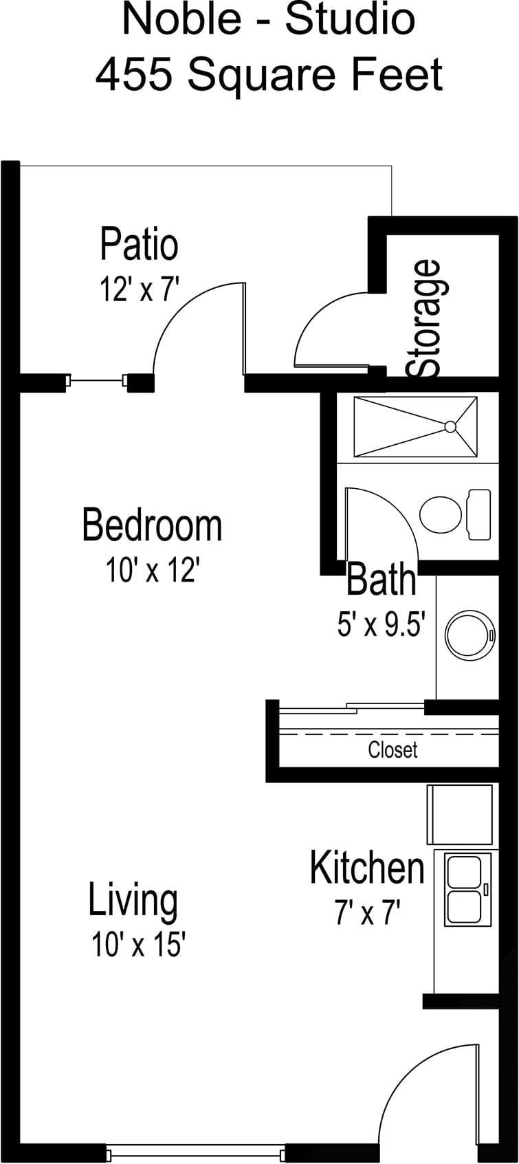 Noble floor plan