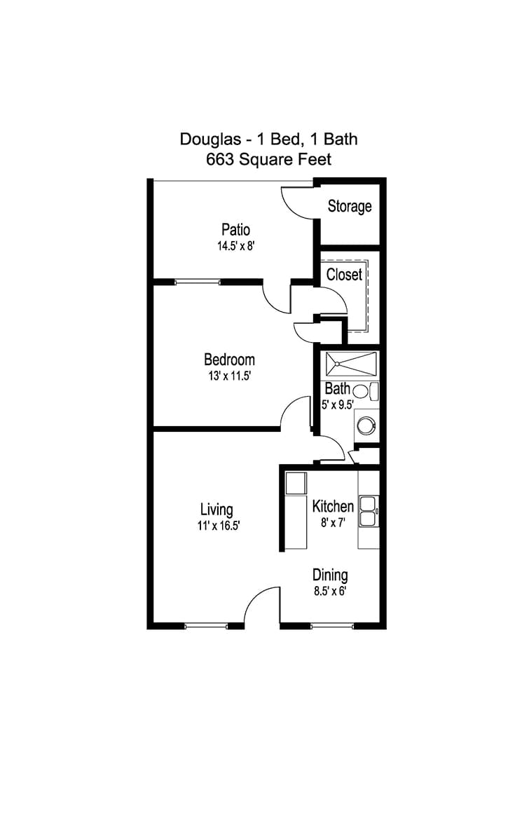 Douglas floor plan