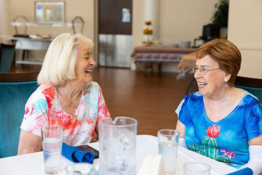 Photo of ladies laughing at Fellowship Square Senior Living AZ