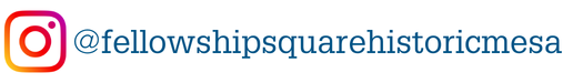 Instagram logo with link to FSQ Historic Mesa's Instagram account